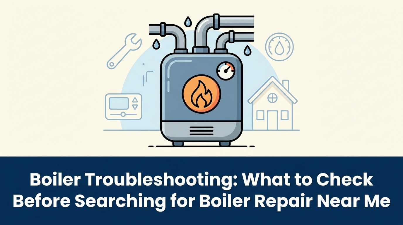 HVAC Blog 6 Boiler Troubleshooting: What to Check Before Searching for Boiler Repair Near Me — featured image