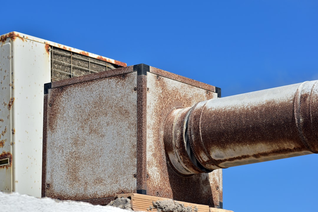 HVAC Blog 2 neglected outdoor AC condenser unit covered in dust and debris