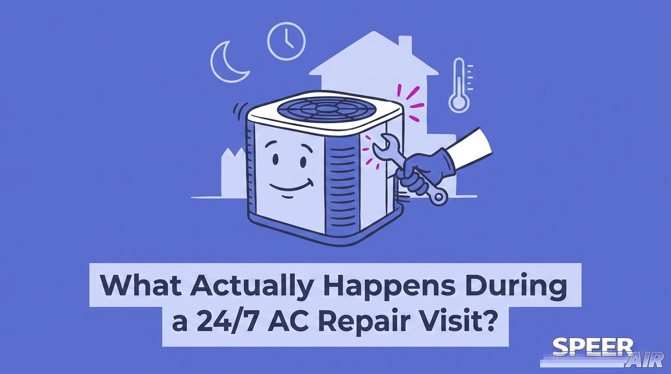 HVAC Blog 8 What Actually Happens During a 24/7 AC Repair Visit? — featured image
