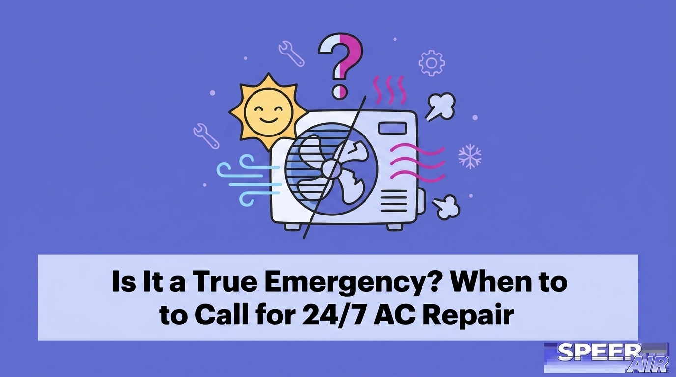 HVAC Blog 9 Is It a True Emergency? When to Call for 24/7 AC Repair — featured image