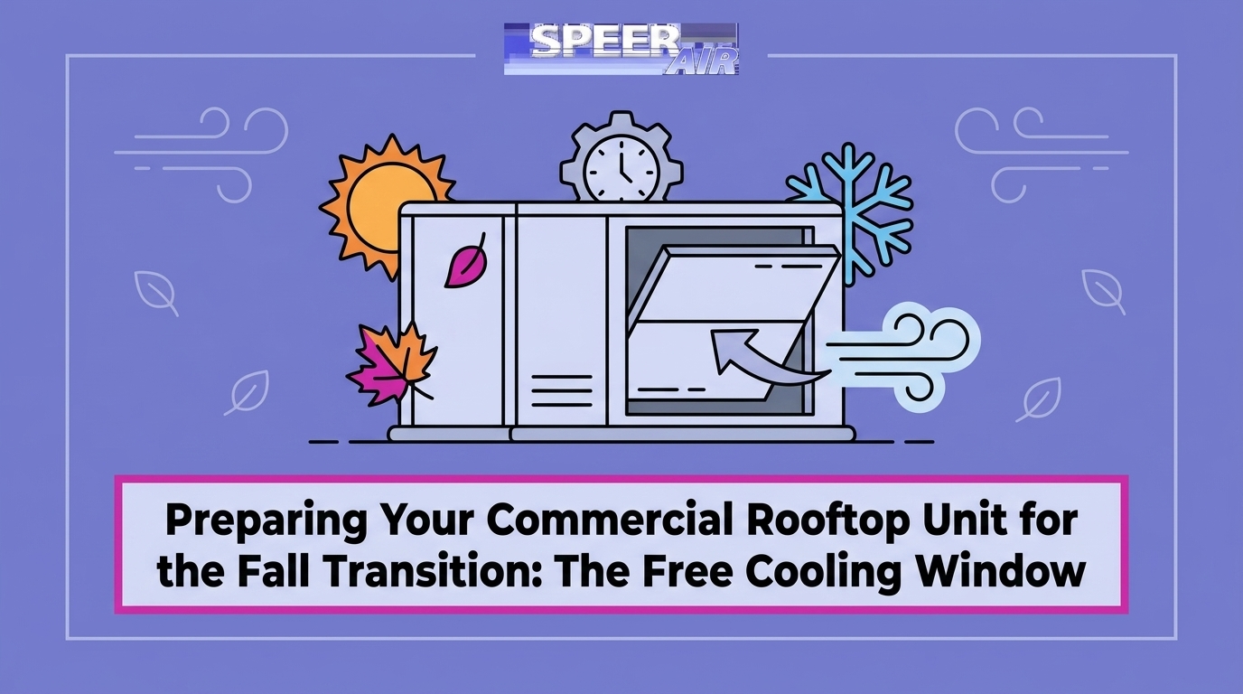 HVAC Blog 1 Preparing Your Commercial Rooftop Unit for the Fall Transition: The Free Cooling Window — featured image