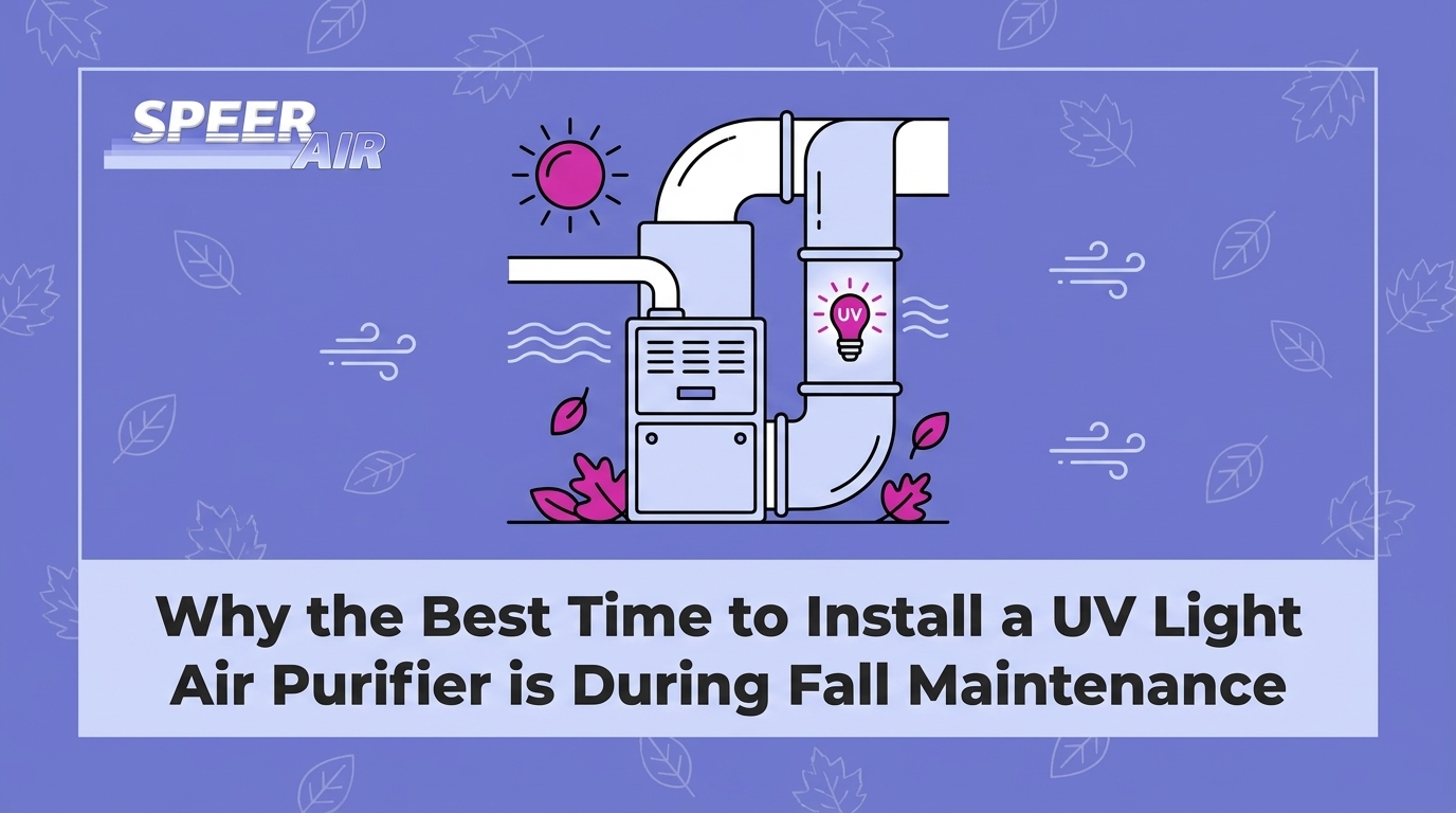 HVAC Blog 2 Why the Best Time to Install a UV Light Air Purifier is During Fall Maintenance — featured image