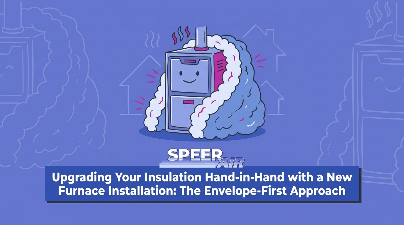 HVAC Blog 1 Upgrading Your Insulation Hand-in-Hand with a New Furnace Installation: The Envelope-First Approach — featured image