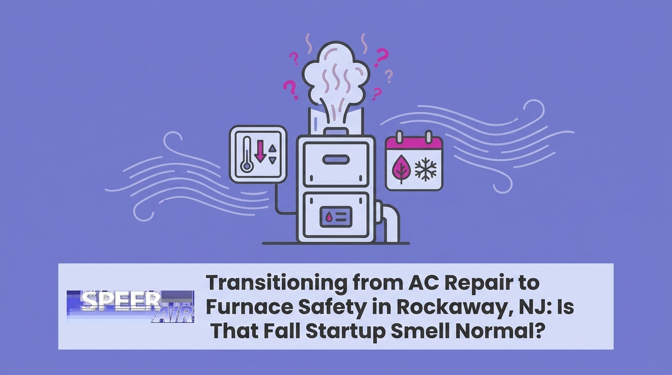 HVAC Blog 10 Transitioning from AC Repair to Furnace Safety in Rockaway, NJ: Is That Fall Startup Smell Normal? — featured image