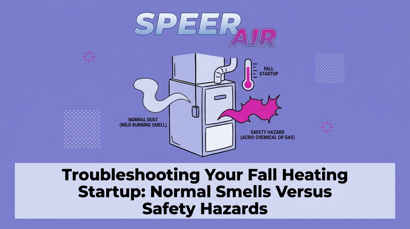 HVAC Blog 10 Troubleshooting Your Fall Heating Startup: Normal Smells Versus Safety Hazards — featured image