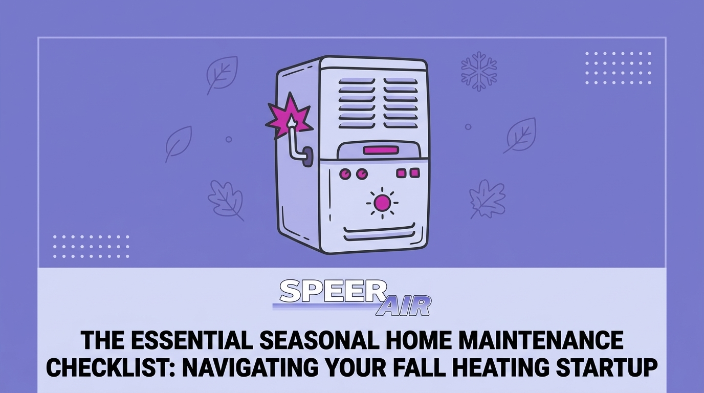 HVAC Blog 9 The Essential Seasonal Home Maintenance Checklist: Navigating Your Fall Heating Startup — featured image