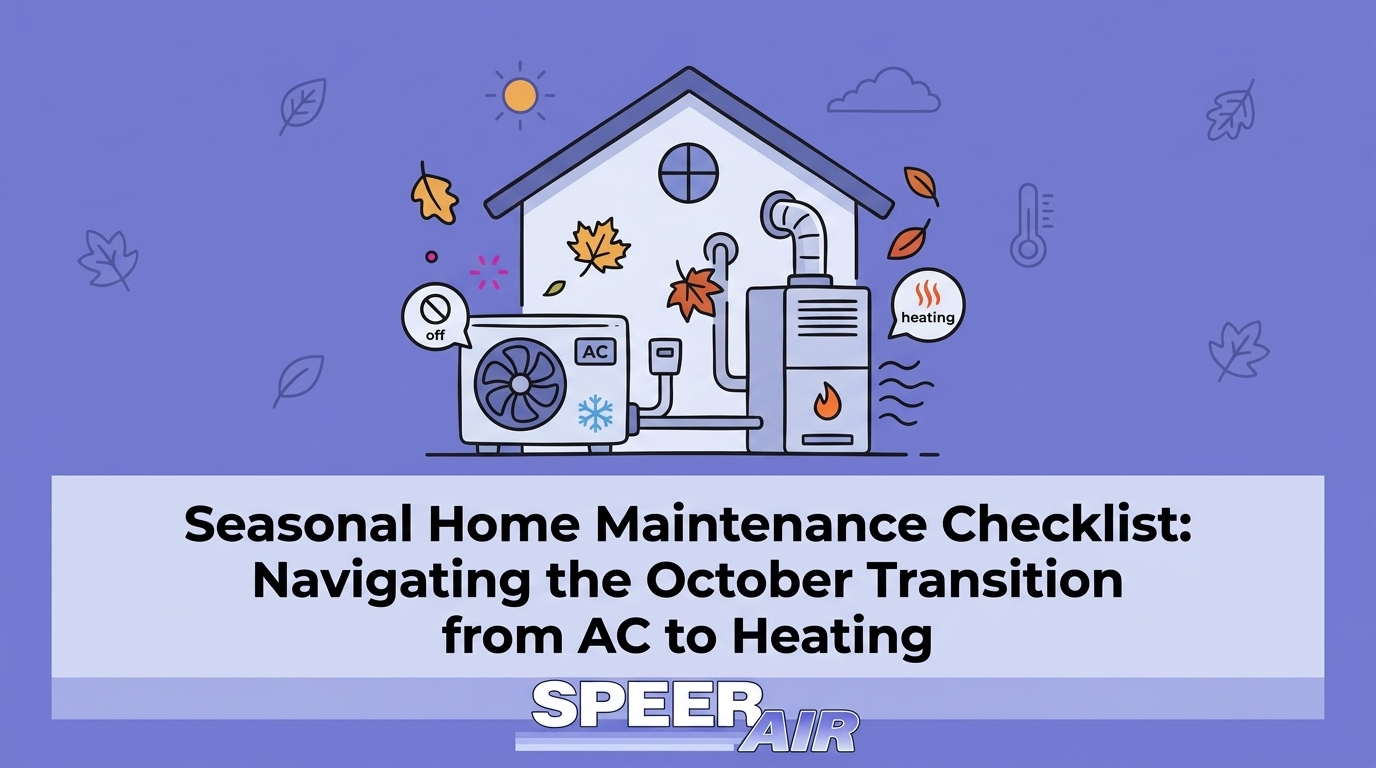 HVAC Blog 7 Seasonal Home Maintenance Checklist: Navigating the October Transition from AC to Heating — featured image